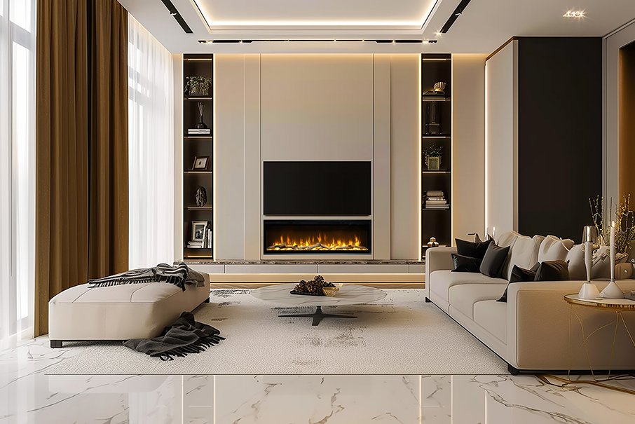 Real Flame Electric Fireplace Ignite Evolve