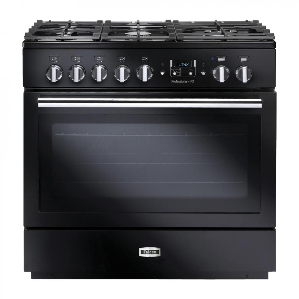 Falcon Professional+ FX 90cm Dual Fuel Oven Black 