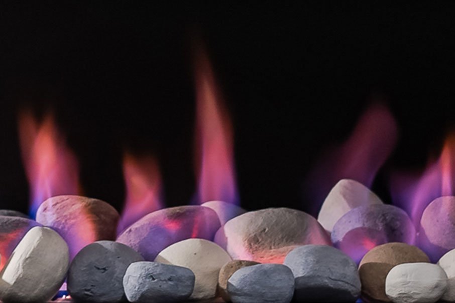 Real Flame Gas Fireplace Element 900 Portrait