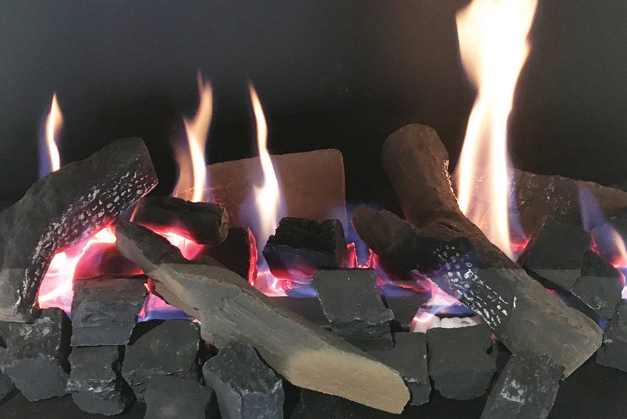 Real Flame Gas Fireplace Element 900 Portrait