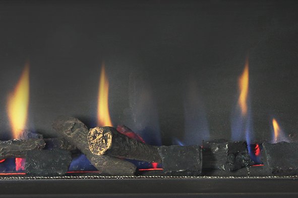 Real Flame Gas Fireplace Element MK2