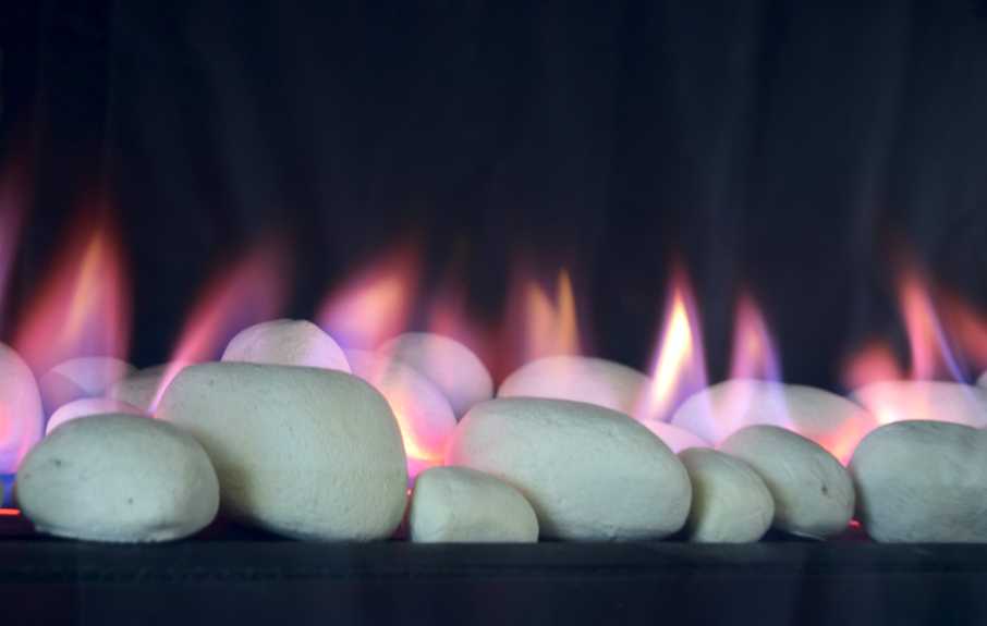 Real Flame Gas Fireplace Element MK2