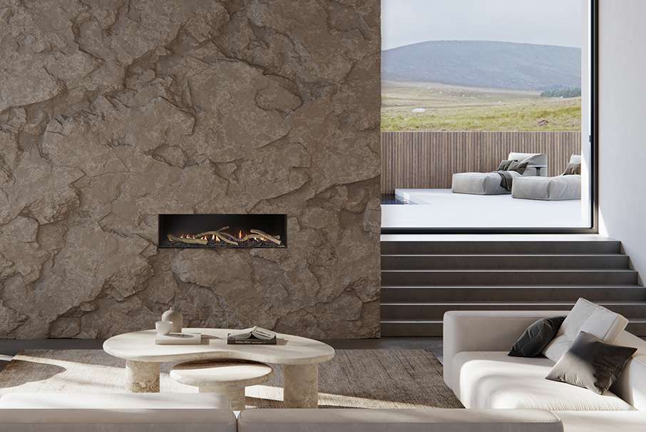 Real Flame Gas Fireplace Nuvo